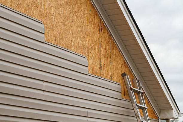 Professional Siding Repair technician working in Painesville, OH
